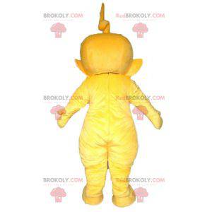 Mascot Laa-Laa the famous yellow cartoon Teletubbies -