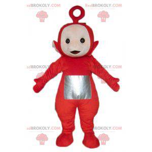 Mascotte de Po le célèbre Télétubbies rouge de dessin animé -