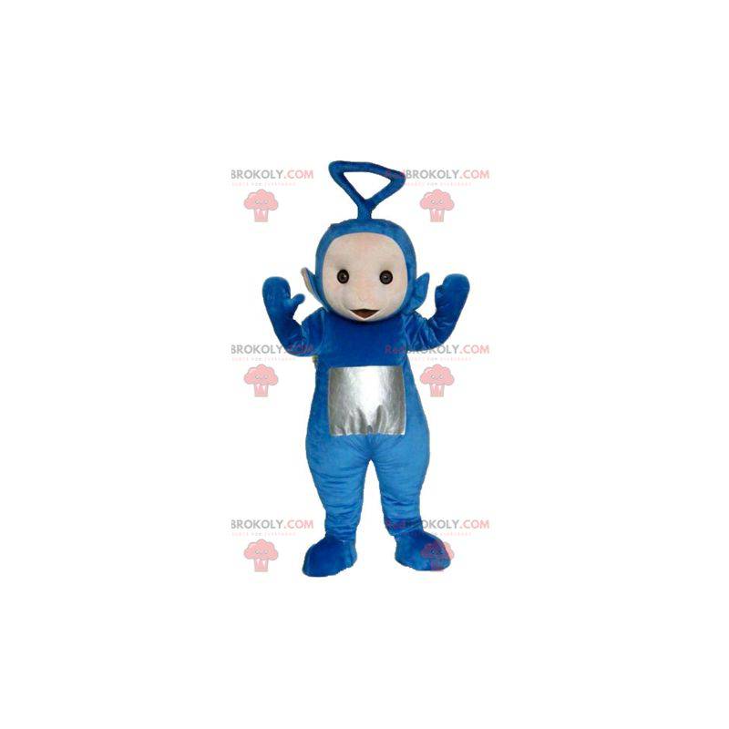Mascot of Tinky Winky the famous blue Teletubbies -