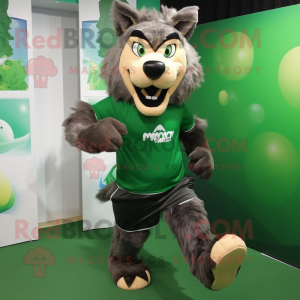 Forest Green Wolf mascotte...