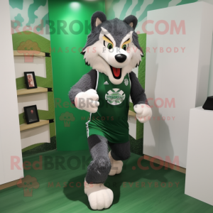 Forest Green Wolf mascotte...