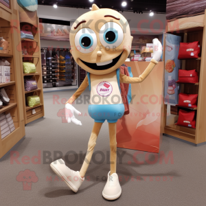 Tan Candy Box Maskottchen...