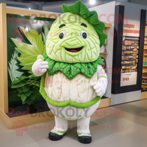 Cream Cabbage mascotte...