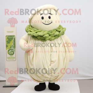 Cream Cabbage mascotte...