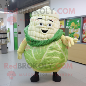 Cream Cabbage mascotte...