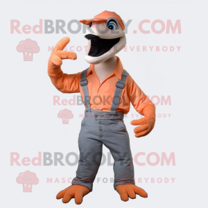 Peach Deinonychus mascotte...