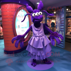 Lavender Lobster mascotte...