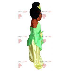 Princess Tiana mascot of the princess and the frog -