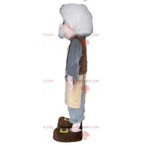 Maskot Geppetto slavná postava Pinocchio - Redbrokoly.com
