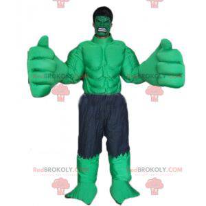 Hulk mascot famous green character from Marvel - Redbrokoly.com