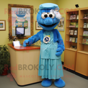 Blue Doctor mascotte...