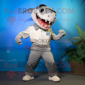 Silver Shark mascotte...