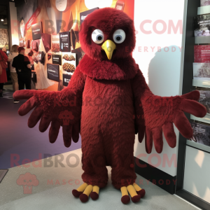 Maroon Harpy mascotte...