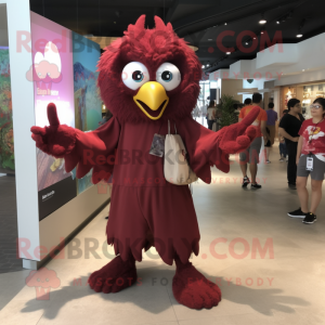 Maroon Harpy mascotte...