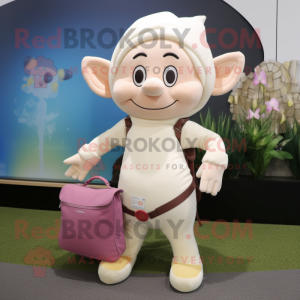 Cream Elf maskot kostume...