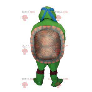 Leonardo Maskottchen berühmte blaue Schildkröte Ninja