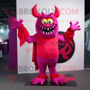 Magenta Demon mascotte...