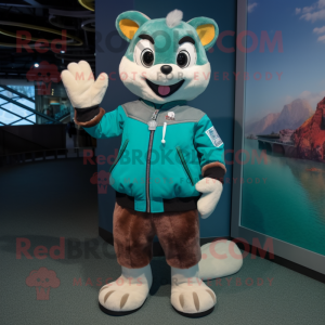 Teal Marten mascotte...