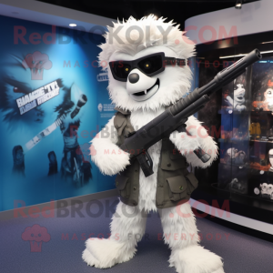 White Sniper mascotte...