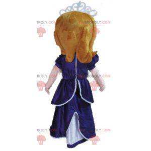 Cartoon princess queen mascot - Redbrokoly.com