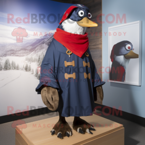 Navy Woodpecker maskot...