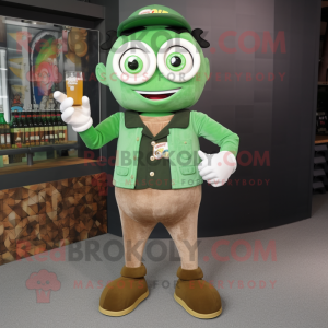 Tan Green Beer maskot drakt...
