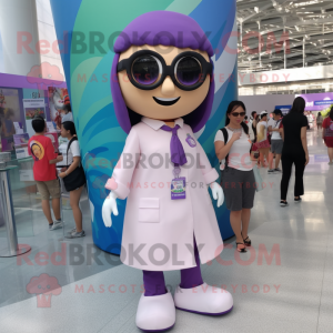 Purple Doctor mascotte...