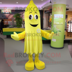 Yellow Celery mascotte...