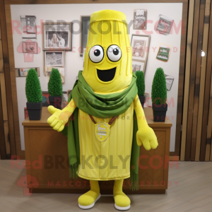 Yellow Celery mascotte...