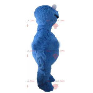 Mascote de Grover famoso monstro azul da Rua Sésamo -