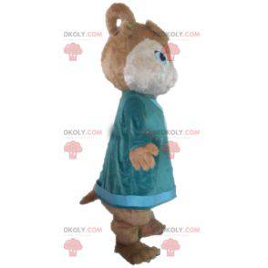 Alvin und das braune Eichhörnchen-Maskottchen der Chipmunks -