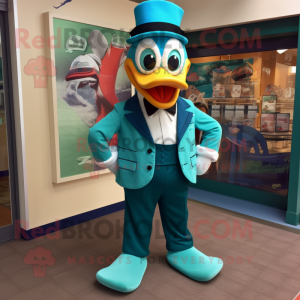 Postava maskota Teal...