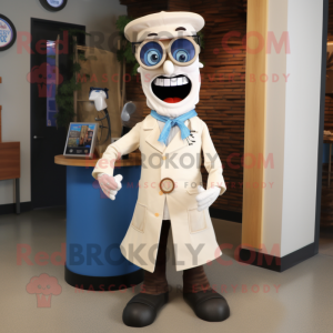 Cream Doctor maskot kostume...