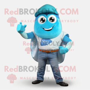 Cyan Oyster mascotte...