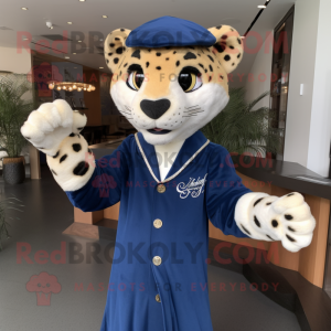 Navy Cheetah mascotte...