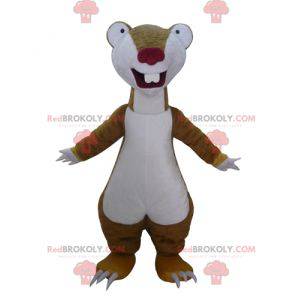 Mascot Sid, el famoso perezoso marrón en la Edad de Hielo -