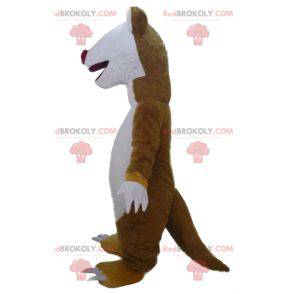 Mascot Sid, el famoso perezoso marrón en la Edad de Hielo -