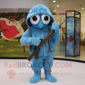 Sky Blue Sniper mascotte...