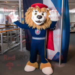 Navy Tamer Lion maskot...