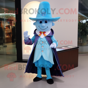 Sky Blue Magician mascotte...