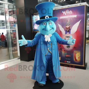 Błękitny Magik w kostiumie...