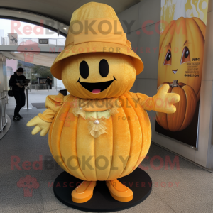 Gold Pumpkin mascotte...