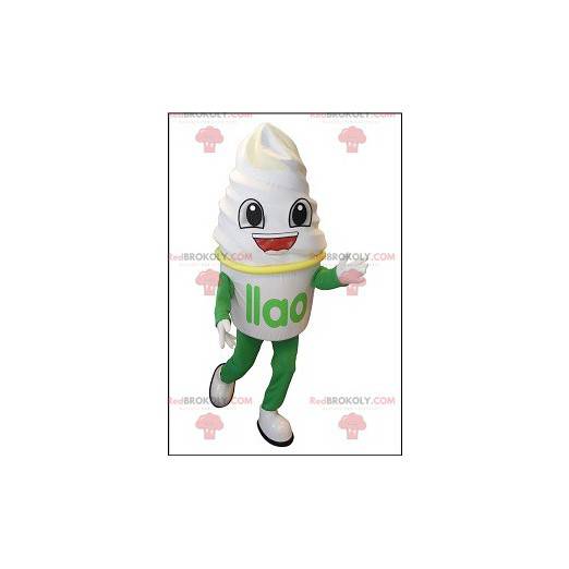 Mascotte de glace de crème glacée géante - Redbrokoly.com