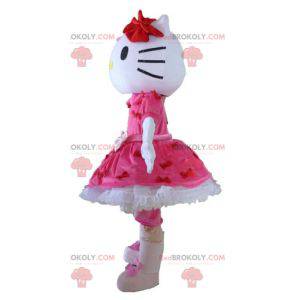 Mascotte Hello Kitty beroemde Japanse cartoonkat -