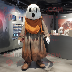 Rust Ghost maskot kostume...