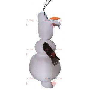 O famoso boneco de neve Mascote Olaf da Rainha da Neve -