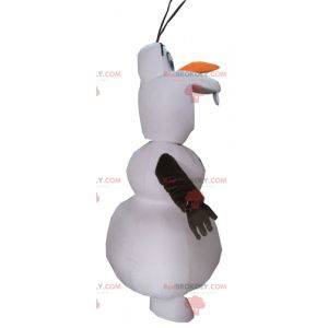 Olaf beroemde sneeuwman mascotte van de sneeuwkoningin -