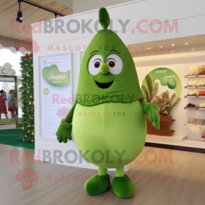 Olive Pear maskot drakt...