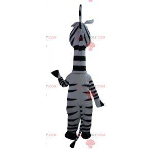 Marty maskot den berömda zebra från Madagaskar tecknad film -