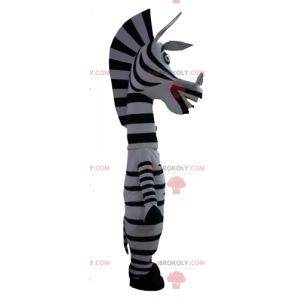 Mascotte Marty la famosa zebra del cartone animato del